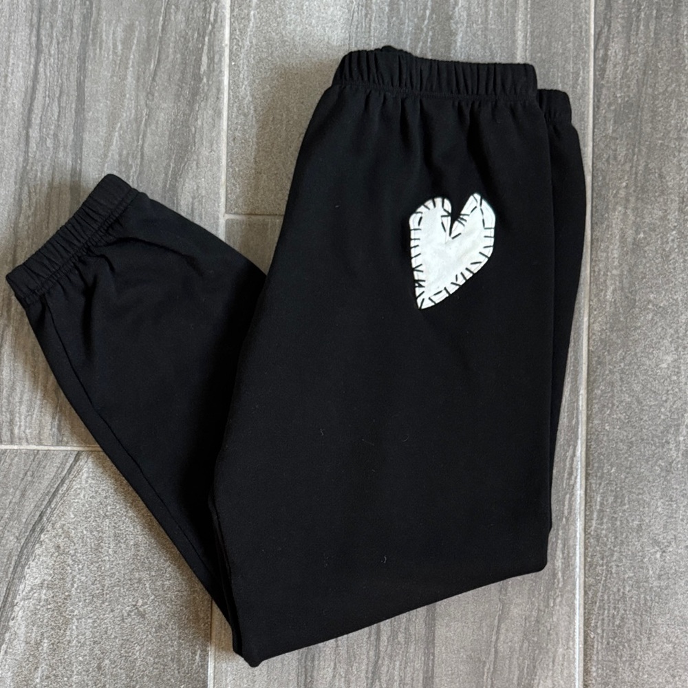 Kerri Rosenthal black joggers